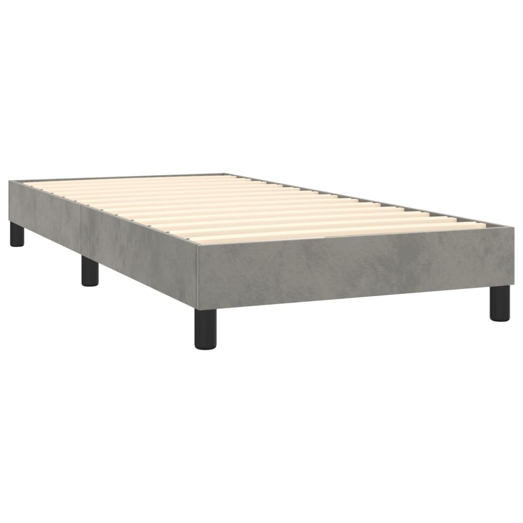Kontinentalseng Med Led-lys Velour - Billede 5