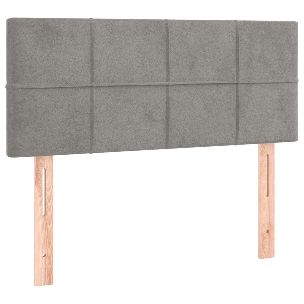 Kontinentalseng Med Led-lys Velour - Billede 7
