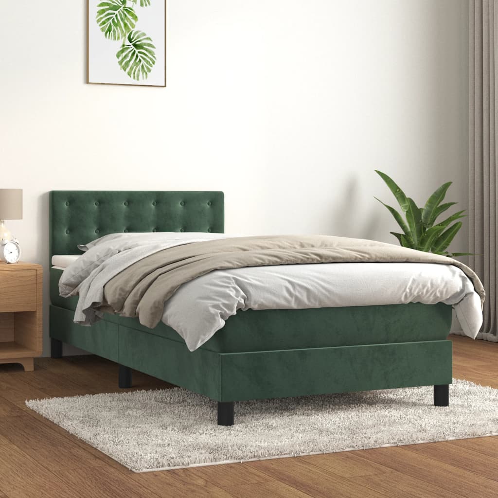 Kontinentalseng Med Led-lys Velour