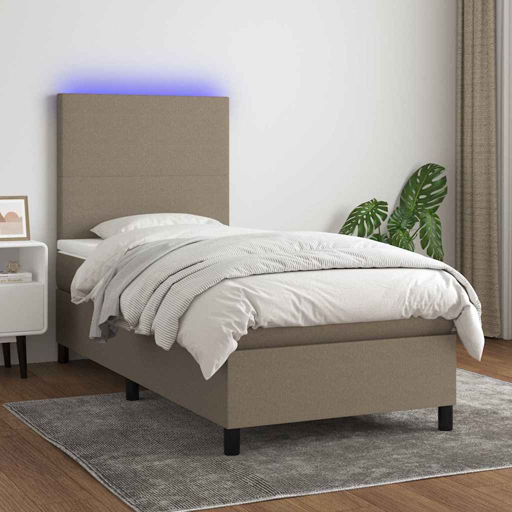 Kontinentalseng Med LED-lys Stof - Variant 3134681