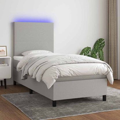 Kontinentalseng Med LED-lys Stof - Variant 3134685