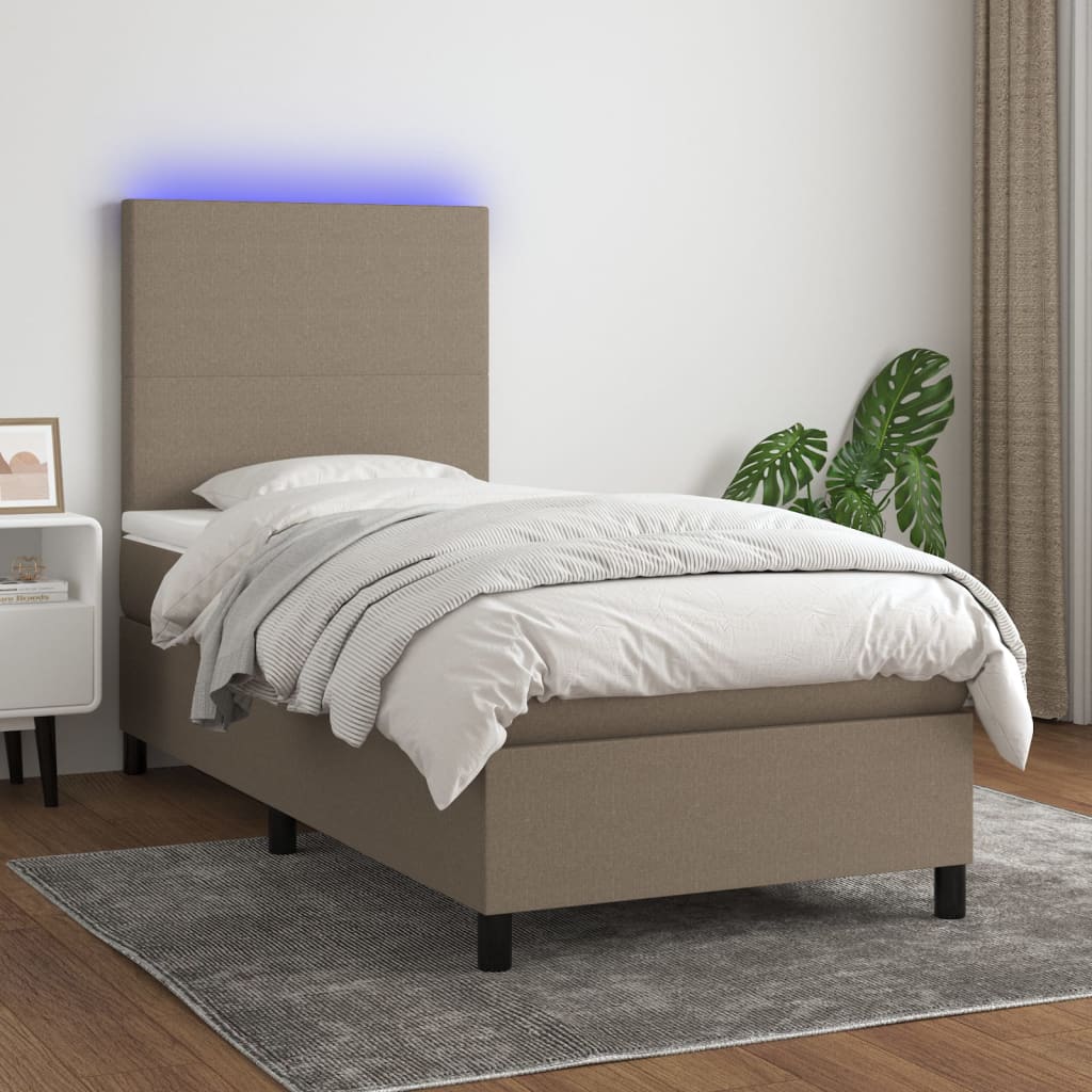 Kontinentalseng Med LED-lys Stof - Variant 3134689