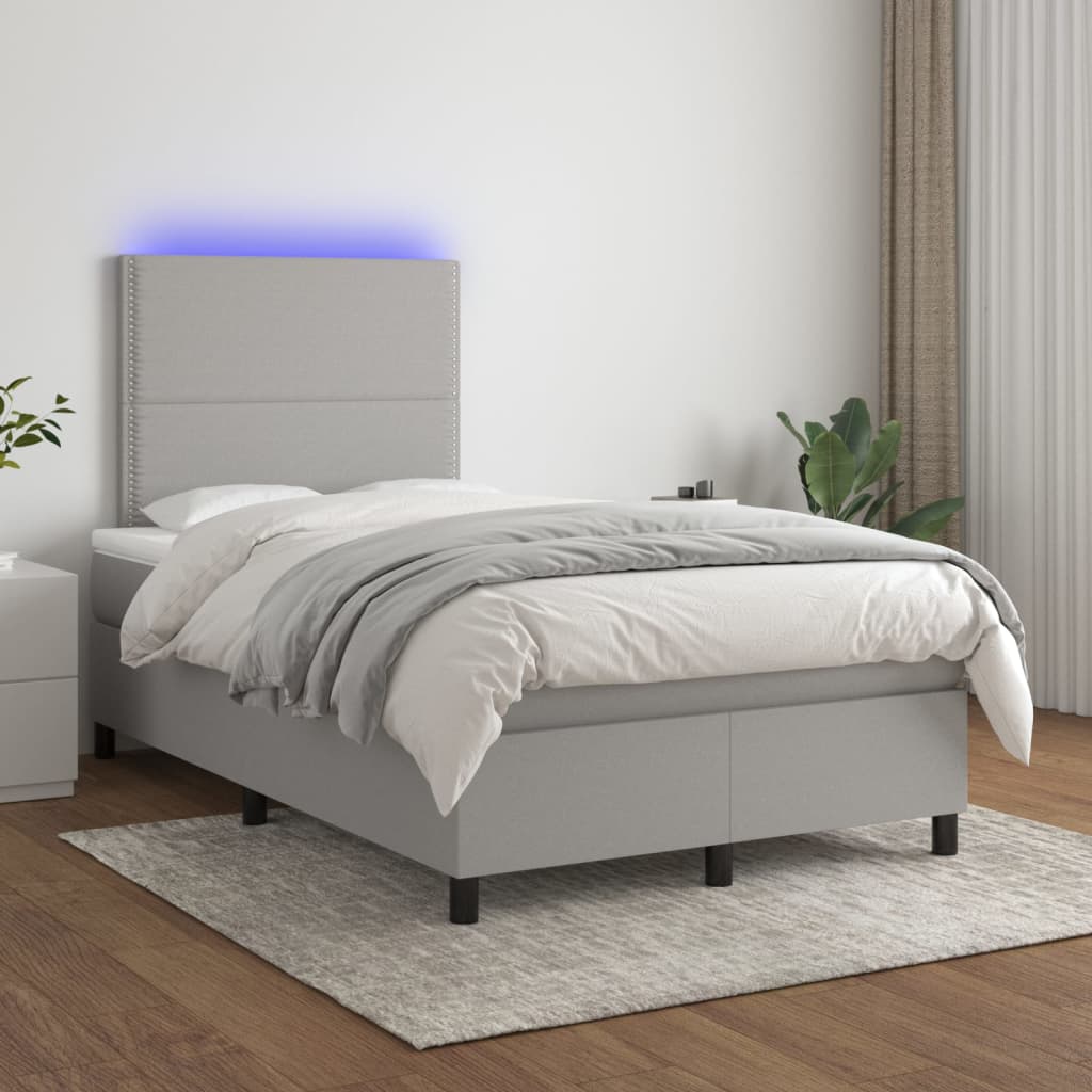 Kontinentalseng Med LED-lys Stof - Variant 3134781