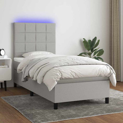 Kontinentalseng Med LED-lys Stof - Variant 3134853