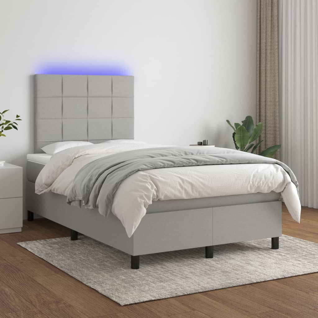 Kontinentalseng Med LED-lys Stof - Variant 3134861
