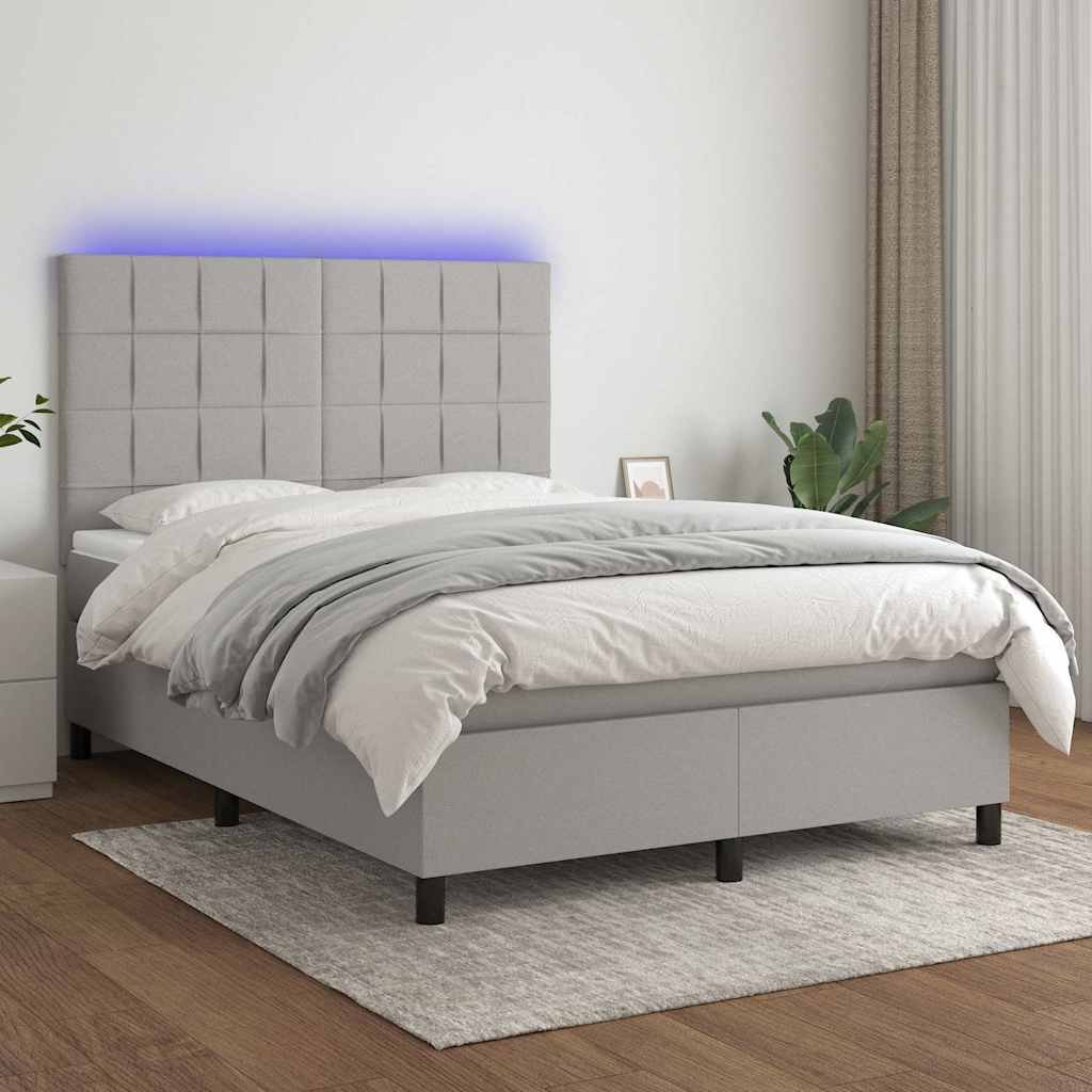 Kontinentalseng Med LED-lys Stof - Variant 3134869