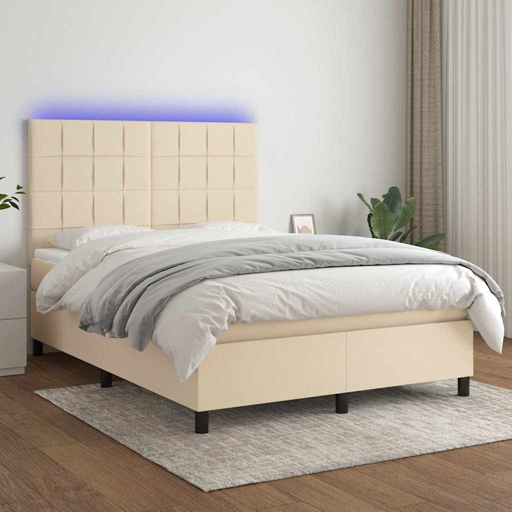 Kontinentalseng Med LED-lys Stof - Variant 3134874