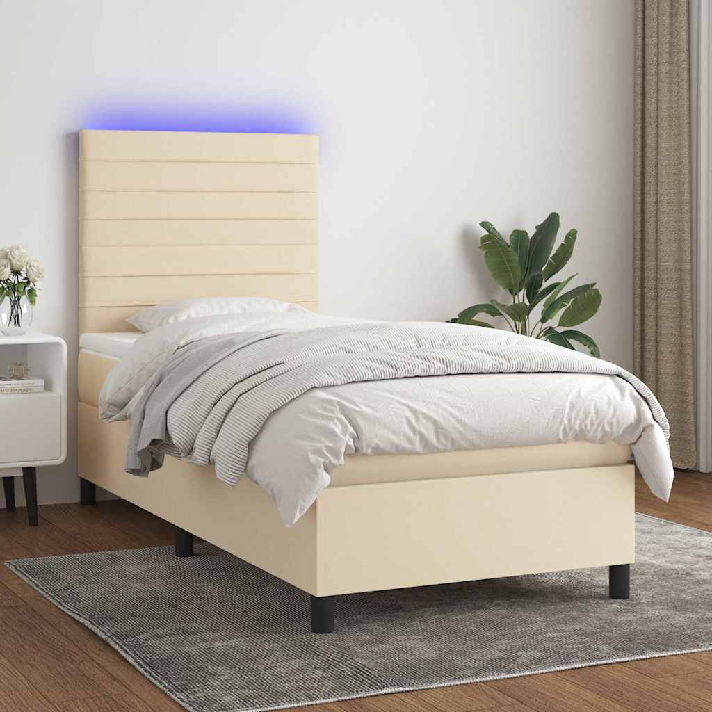 Kontinentalseng Med LED-lys Stof - Variant 3134914
