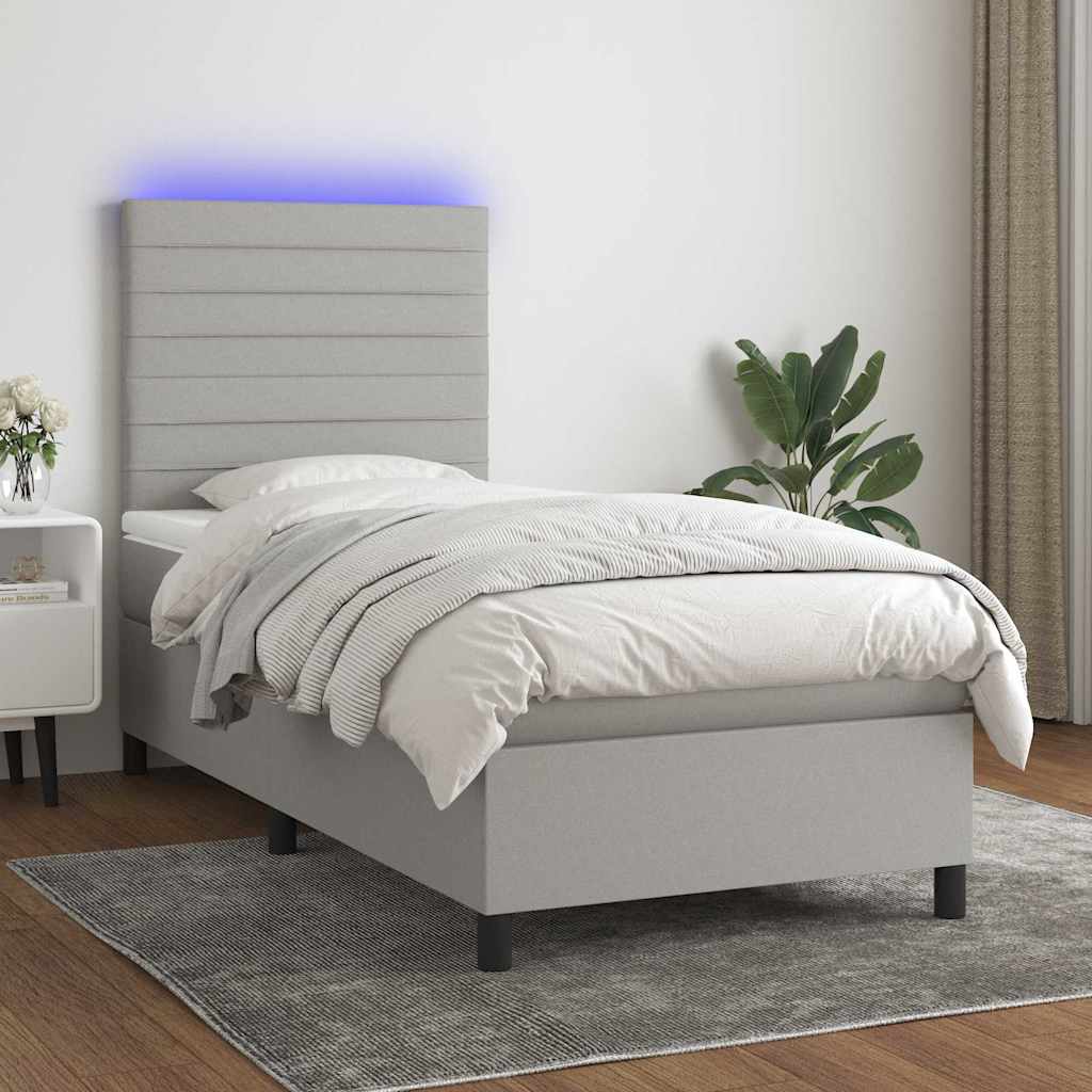 Kontinentalseng Med LED-lys Stof - Variant 3134933