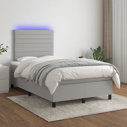 Kontinentalseng Med LED-lys Stof - Variant 3134941