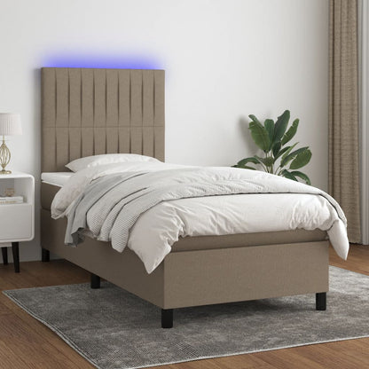 Kontinentalseng Med LED-lys Stof - Variant 3135001
