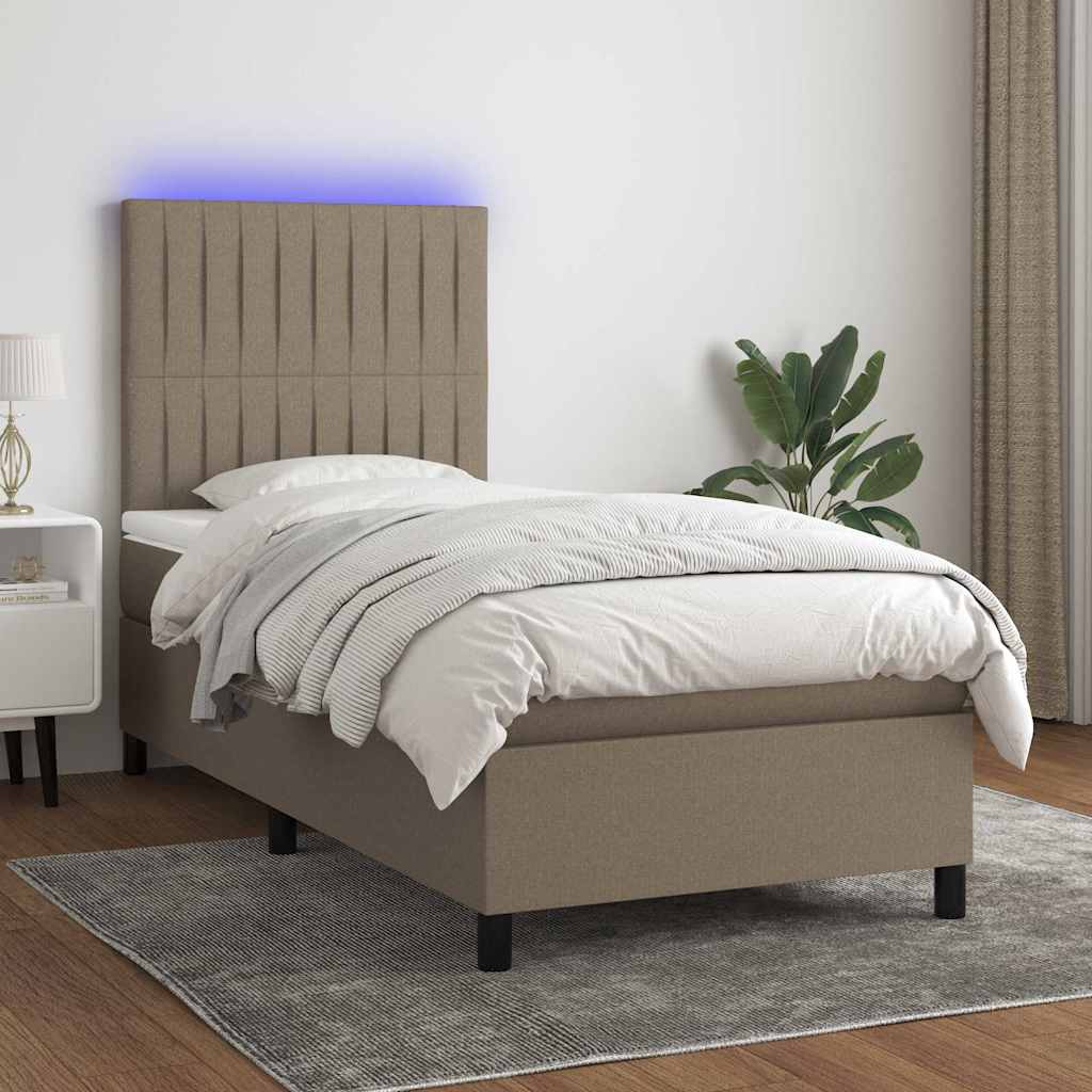 Kontinentalseng Med LED-lys Stof - Variant 3135001