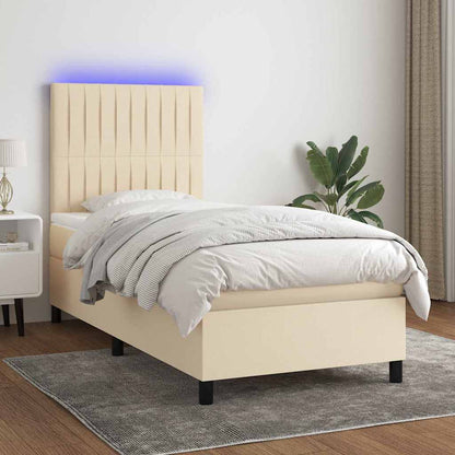 Kontinentalseng Med LED-lys Stof - Variant 3135002