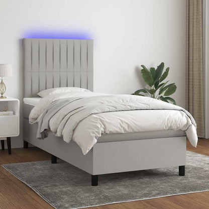 Kontinentalseng Med LED-lys Stof - Variant 3135013