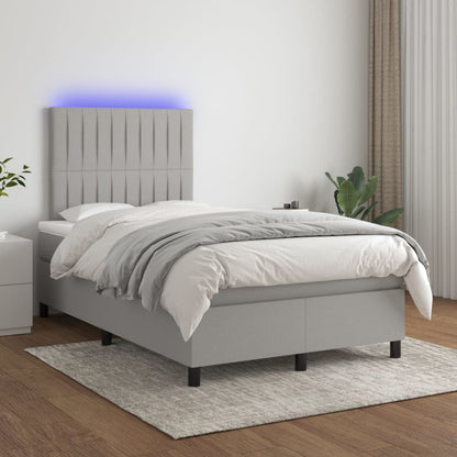 Kontinentalseng Med LED-lys Stof - Variant 3135021