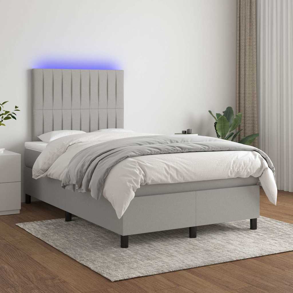 Kontinentalseng Med LED-lys Stof - Variant 3135021