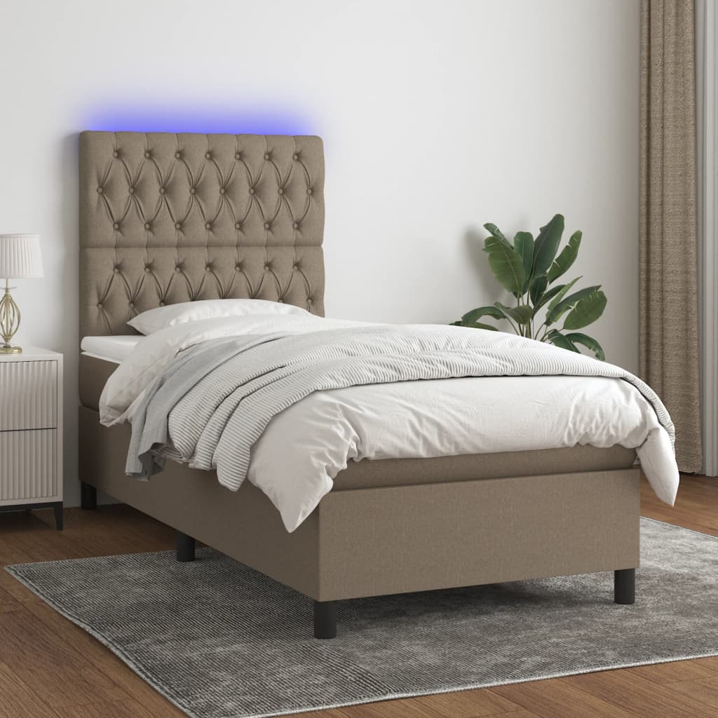 Kontinentalseng Med LED-lys Stof - Variant 3135073