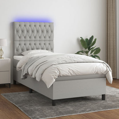 Kontinentalseng Med LED-lys Stof - Variant 3135085