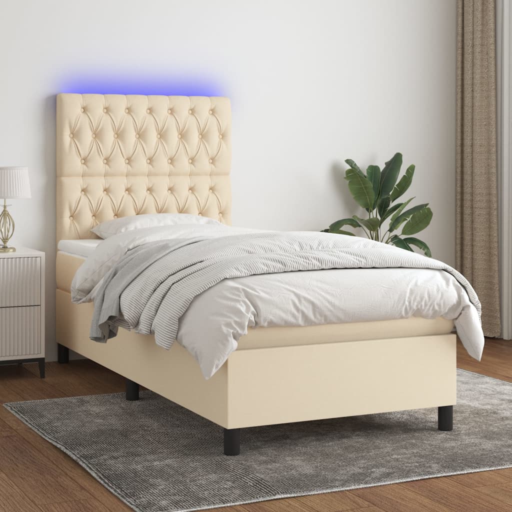 Kontinentalseng Med LED-lys Stof - Variant 3135098