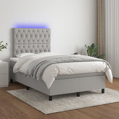 Kontinentalseng Med LED-lys Stof - Variant 3135101