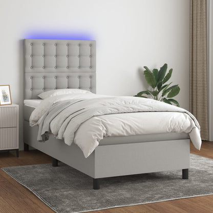 Kontinentalseng Med LED-lys Stof - Variant 3135157