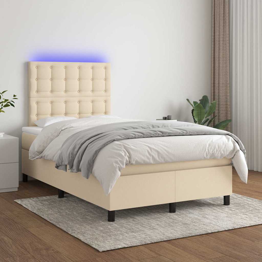 Kontinentalseng Med LED-lys Stof - Variant 3135186