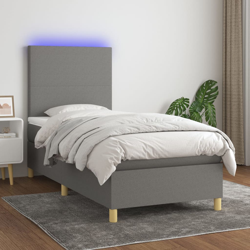 Kontinentalseng Med LED-lys Stof - Variant 3135230