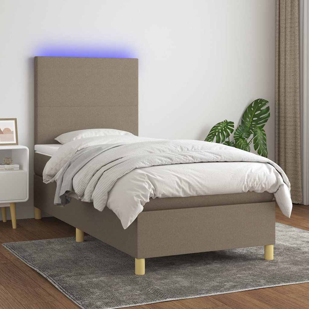 Kontinentalseng Med LED-lys Stof - Variant 3135233