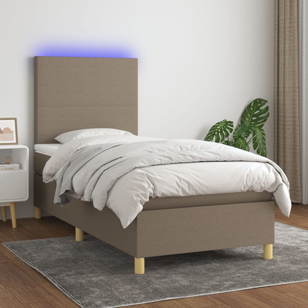 Kontinentalseng Med LED-lys Stof - Variant 3135233