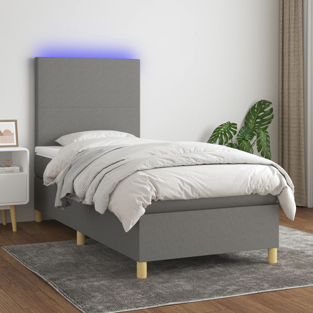Kontinentalseng Med LED-lys Stof - Variant 3135246