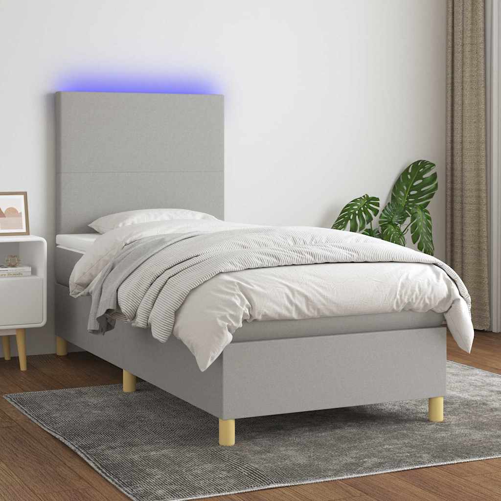 Kontinentalseng Med LED-lys Stof - Variant 3135253