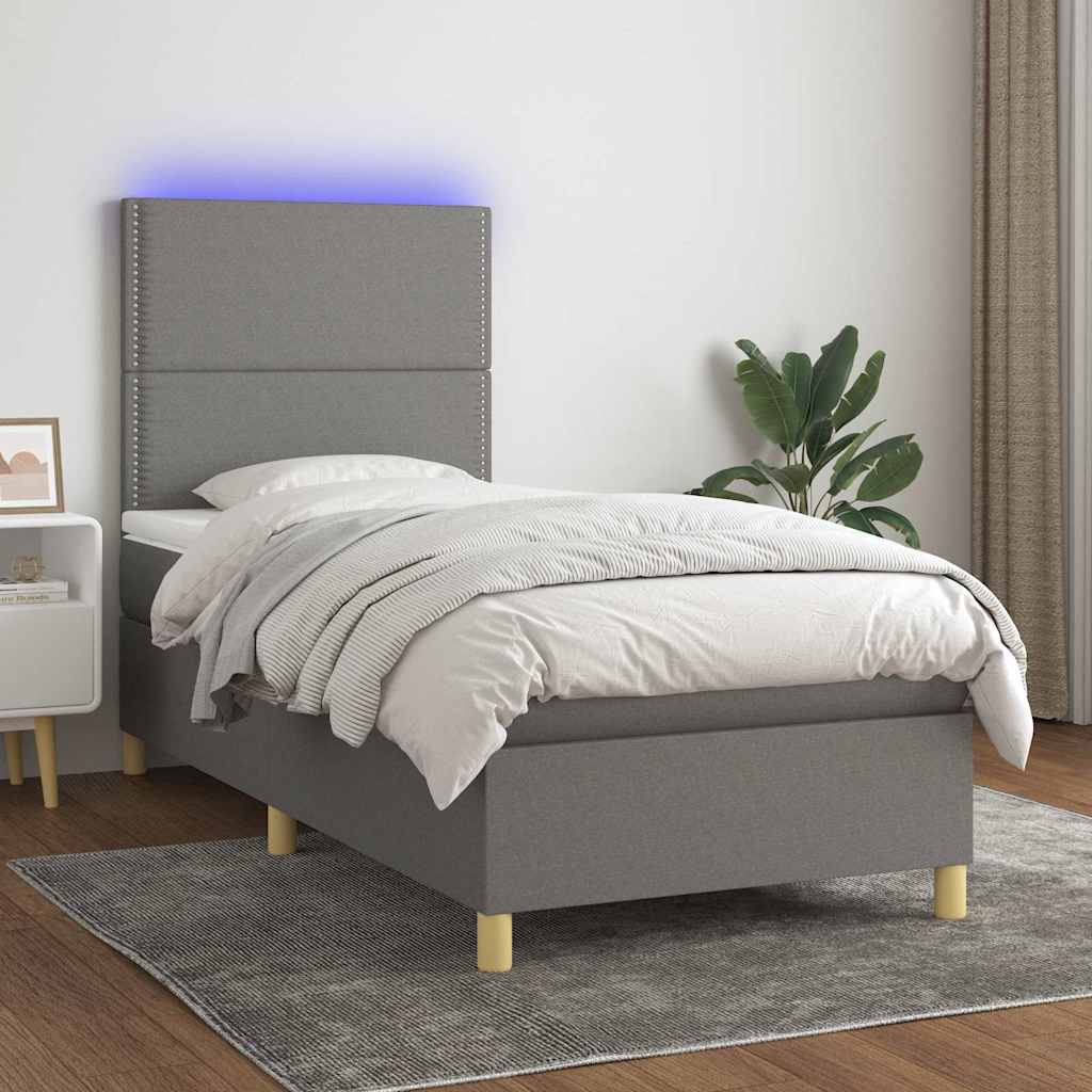 Kontinentalseng Med LED-lys Stof - Variant 3135318