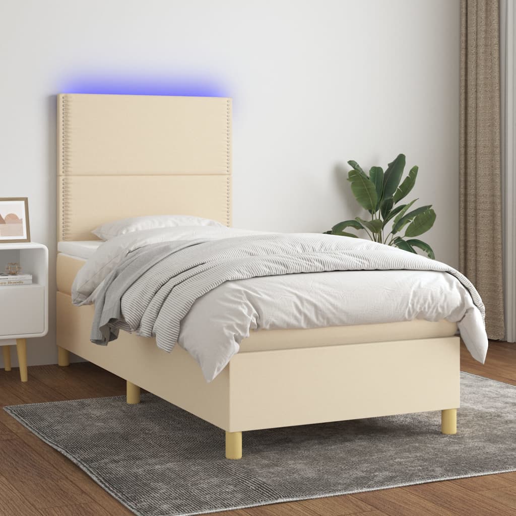 Kontinentalseng Med LED-lys Stof - Variant 3135330