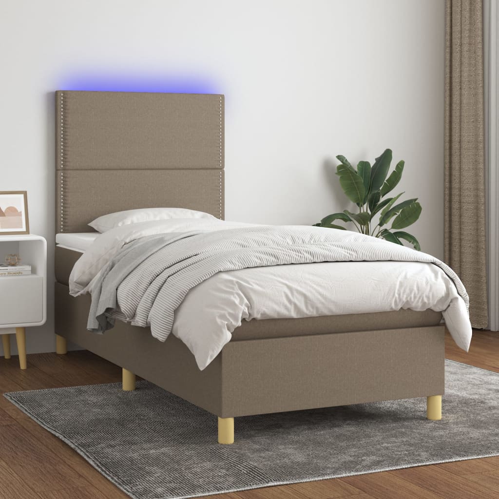 Kontinentalseng Med LED-lys Stof - Variant 3135337