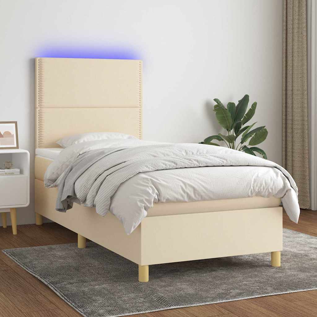 Kontinentalseng Med LED-lys Stof - Variant 3135338