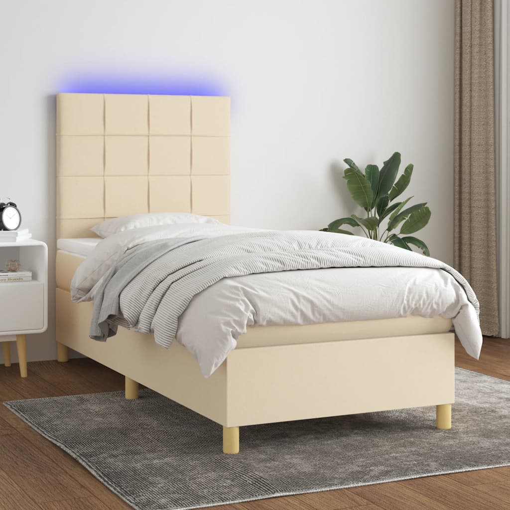 Kontinentalseng Med LED-lys Stof - Variant 3135394