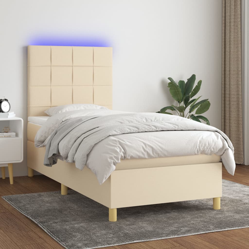 Kontinentalseng Med LED-lys Stof - Variant 3135418