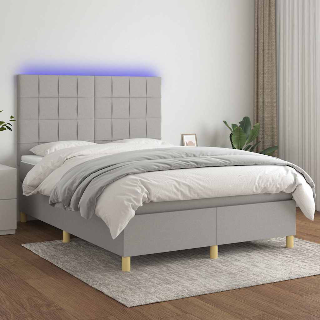 Kontinentalseng Med LED-lys Stof - Variant 3135429