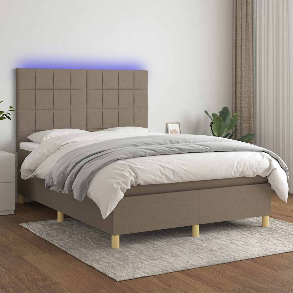 Kontinentalseng Med LED-lys Stof - Variant 3135433