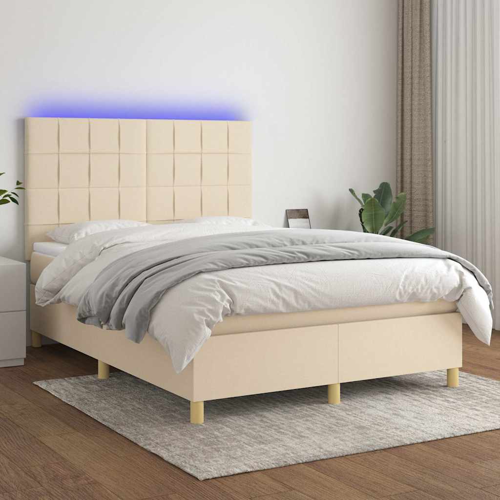 Kontinentalseng Med LED-lys Stof - Variant 3135434