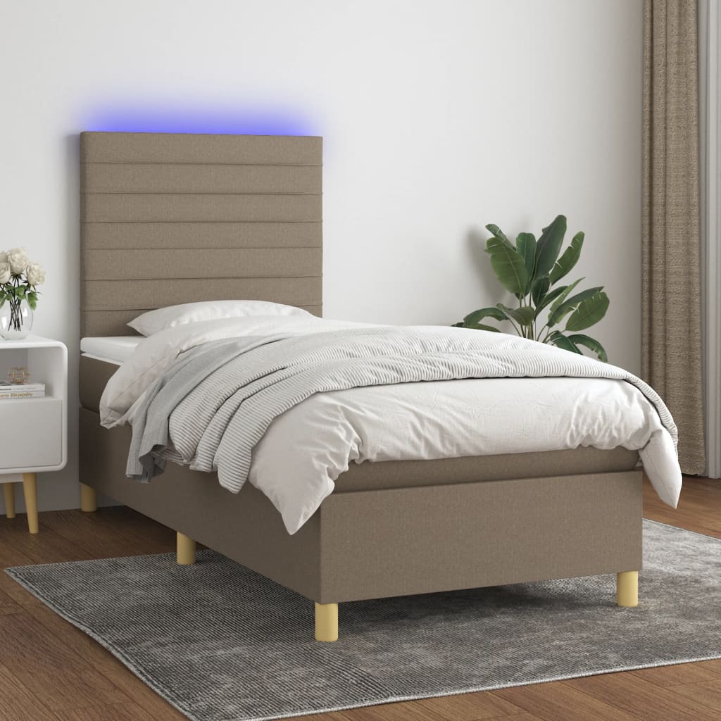 Kontinentalseng Med LED-lys Stof - Variant 3135481