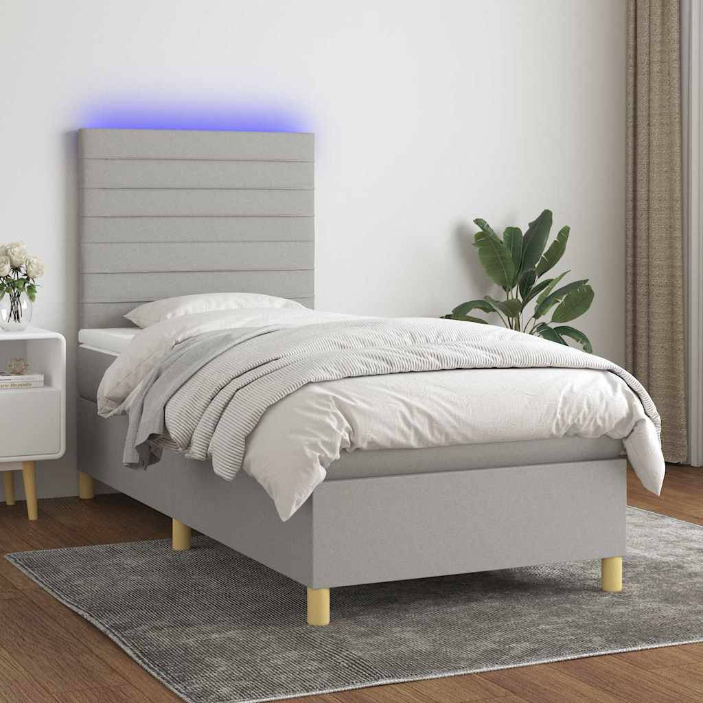 Kontinentalseng Med LED-lys Stof - Variant 3135485