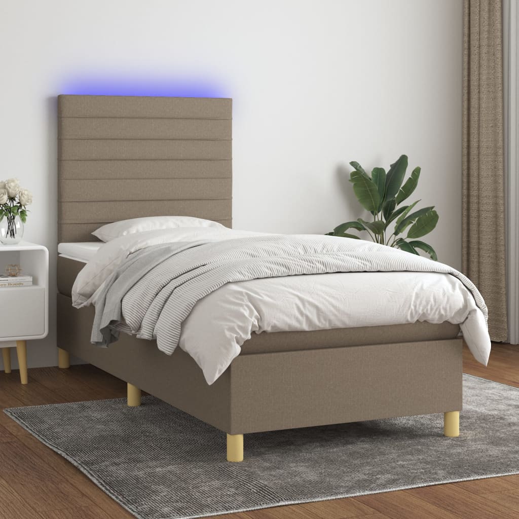 Kontinentalseng Med LED-lys Stof - Variant 3135497