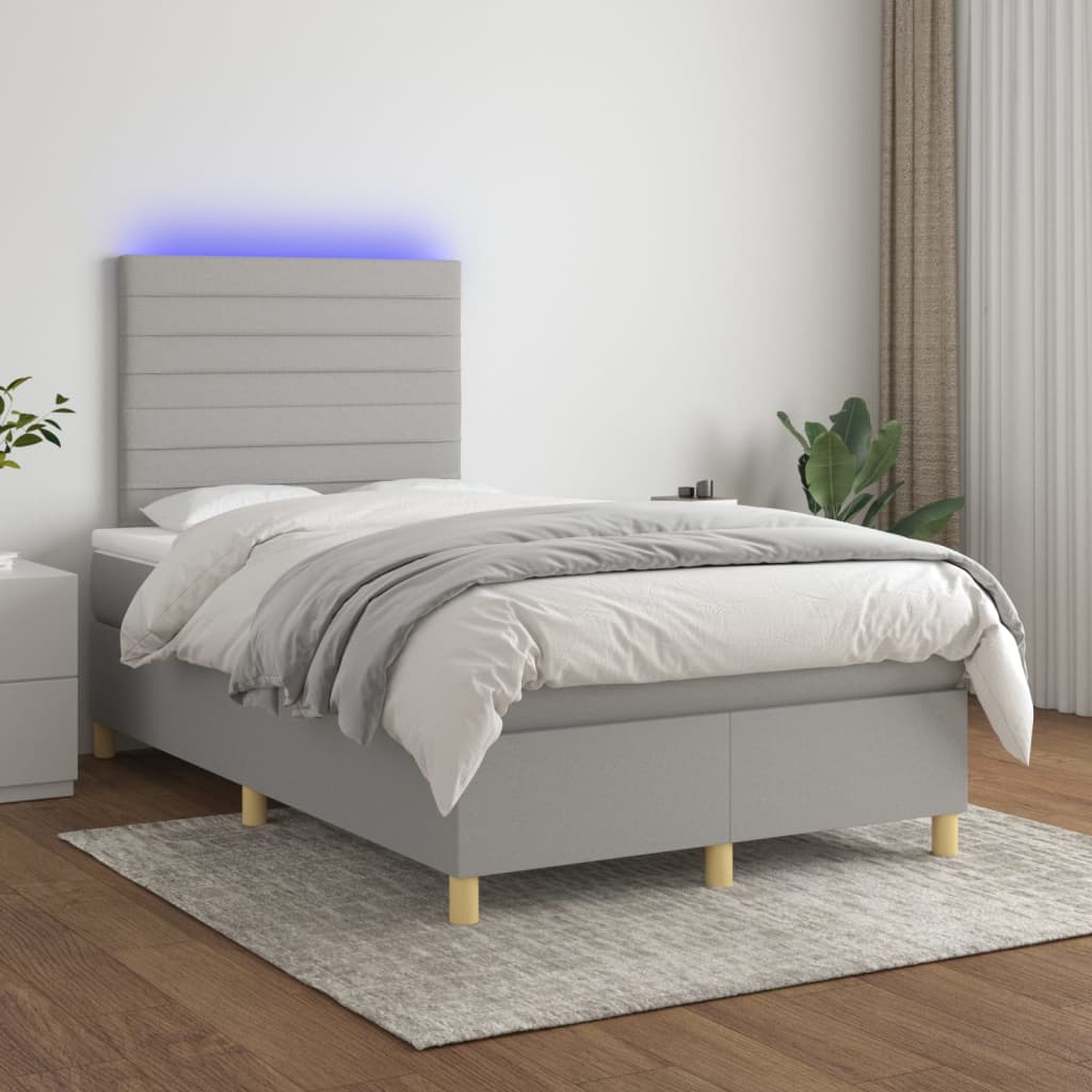 Kontinentalseng Med LED-lys Stof - Variant 3135501