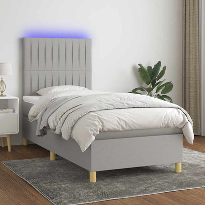 Kontinentalseng Med LED-lys Stof - Variant 3135549