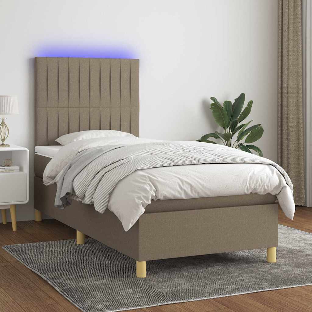 Kontinentalseng Med LED-lys Stof - Variant 3135561