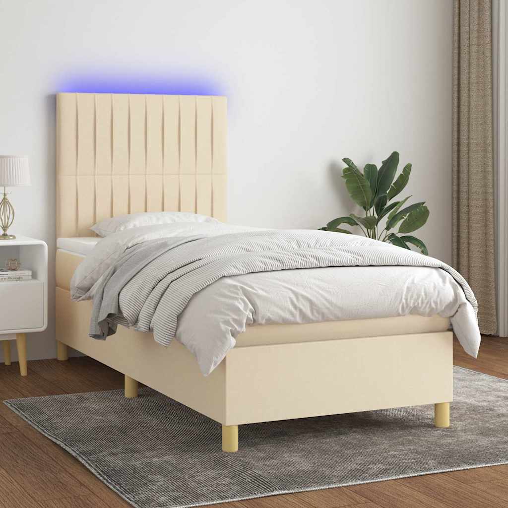 Kontinentalseng Med LED-lys Stof - Variant 3135562