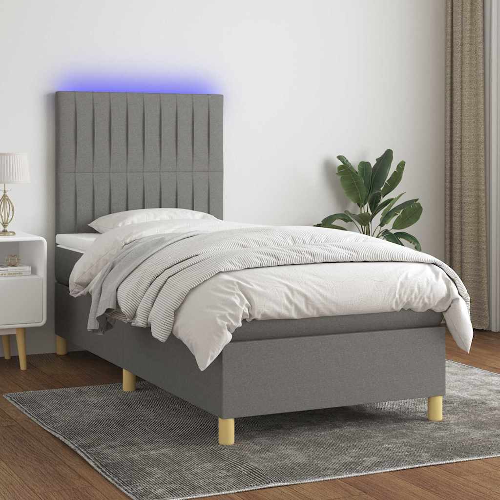 Kontinentalseng Med LED-lys Stof - Variant 3135566
