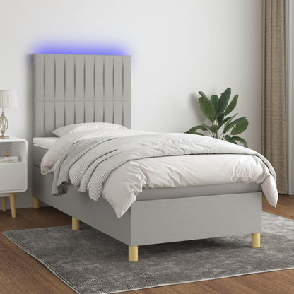 Kontinentalseng Med LED-lys Stof - Variant 3135573