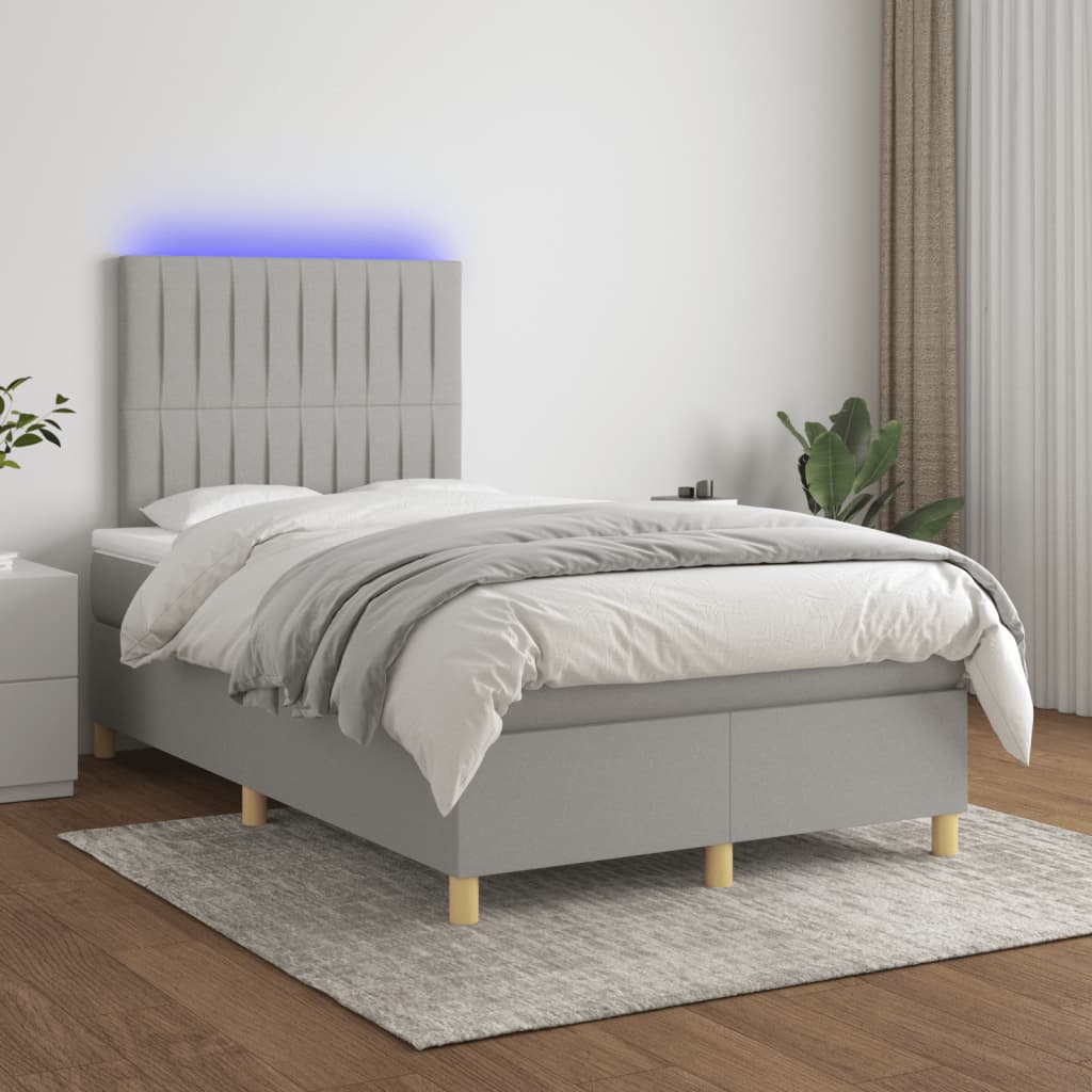 Kontinentalseng Med LED-lys Stof - Variant 3135581